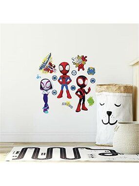 RoomMates RMK4925SCS Spidey and His Amazing Friends Peel and Stick Wall Decals